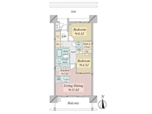 【愛知県/名古屋市中村区名駅南】パークナード名古屋駅 間取り図