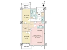 【愛知県/名古屋市昭和区南山町】プレミスト南山 間取り図
