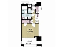 【愛知県/名古屋市西区牛島町】オープンレジデンシア名古屋FRONT 間取り図