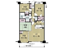 【愛知県/名古屋市名東区西山本通】メイツ西山本通 間取り図