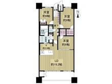【愛知県/名古屋市東区代官町】D’グランセ代官町 間取り図