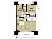 【愛知県/名古屋市中村区若宮町】ファミリアーレ名駅マークレジデンス 間取り図