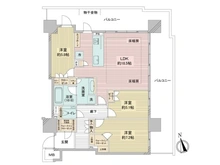 【愛知県/名古屋市千種区内山】ザ・ファインタワー名古屋今池 間取り図