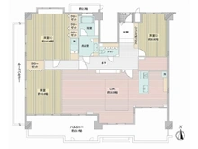 【愛知県/名古屋市千種区春里町】ダイアパレス本山 間取り図