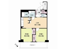 【愛知県/名古屋市昭和区八事富士見】ライオンズマンション八事ガーデン参番館 間取り図