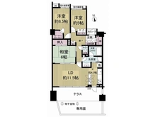 【愛知県/名古屋市天白区塩釜口】ザ・センターステージシティハウス八事 間取り図