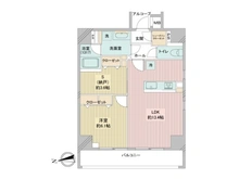 【東京都/港区芝大門】アイムズ芝大門 間取り図
