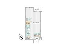 【神奈川県/横浜市中区常盤町】アークステージ関内 間取り図