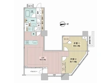 【東京都/新宿区四谷】ライオンズ四谷タワーゲート 間取り図