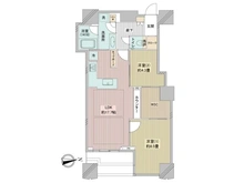 【東京都/新宿区富久町】富久クロス　コンフォートタワー 間取り図