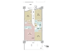 【東京都/北区赤羽北】オーベル赤羽ヒルズ 間取り図