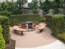 【東京都/北区浮間】クレストガーデンレジデンス バーベキュースペース