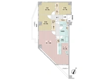 【東京都/北区赤羽西】赤羽真正寺坂ハイム 間取り図