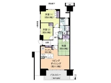 【東京都/北区豊島】ヴェレーナ王子 間取り図