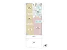 【東京都/板橋区蓮根】蓮根スカイマンシヨン 間取り図