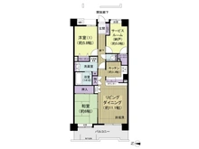 【東京都/北区浮間】ローヤルシティ北赤羽 間取り図