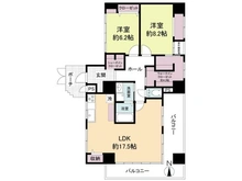 【京都府/京都市下京区中堂寺坊城町】グラン・ドムール丹波口 間取り図