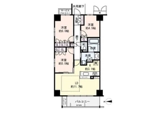 【京都府/京都市山科区椥辻西浦町】プレミスト山科椥辻ザ・テラス 間取り図