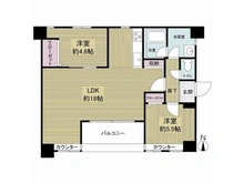 【京都府/京都市中京区麩屋町通二条下る】エルコート御所南 間取り図