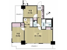 【京都府/京都市東山区常盤町】コスモ東山 間取り図
