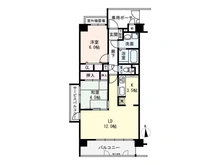 【京都府/向日市向日町】グローバル向日町 間取り図