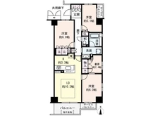 【京都府/京都市山科区椥辻西浦町】プレミスト山科椥辻ザ・テラス 間取り図
