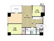 【京都府/京都市下京区中堂寺坊城町】シンフォニーリサーチパークEast 間取り図