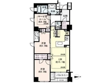 【京都府/京都市中京区柳馬場通二条下る】パークホームズ御所南水月邸 間取り図