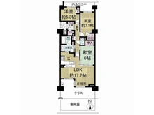【兵庫県/神戸市垂水区舞子台】ビスタグランデ舞子B棟 間取り図