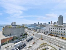 【兵庫県/神戸市中央区新港町】ベイシティタワーズ神戸WEST 前面には高い建物が無く、景色を一望できます。