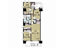 【兵庫県/神戸市中央区脇浜町】ワコーレKOBE灘ハウス 間取り図