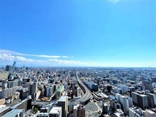 【大阪府/大阪市西区南堀江】シエリアタワー大阪堀江 外観：南側に遮る建物のない38階からの壮観な眺望をお楽しみ下さい