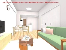 【東京都/江東区亀戸】ソラネットシティ リビングダイニングと洋室を繋げて使うと約18.0畳の広々空間