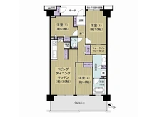 【東京都/江東区亀戸】ソラネットシティ 間取り図