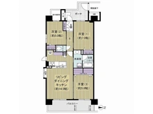 【東京都/江東区亀戸】グランパース亀戸 間取り図