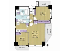 【東京都/江東区亀戸】ベルグコート亀戸中央公園 間取り図