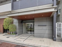 【東京都/江東区亀戸】ガーデングラス亀戸 大通り側エントランス