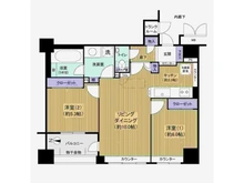 【東京都/江東区亀戸】ブライトスクエア 間取り図