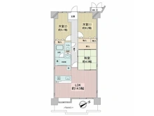 【兵庫県/伊丹市中野西】マイシティ伊丹参番館 間取り図