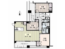 【兵庫県/尼崎市常光寺】エーベル常光寺 間取り図