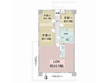 【兵庫県/伊丹市中央】ファミール伊丹 間取り図