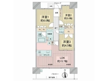 【兵庫県/尼崎市潮江】ザ・パークハウス尼崎潮江 間取り図