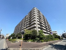 【兵庫県/尼崎市杭瀬南新町】ユニハイム尼崎グリンシア 外観：現地外観写真