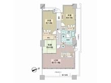 【兵庫県/尼崎市西大物町】ルネセントラルタワー 間取り図