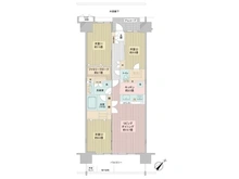 【千葉県/千葉市中央区千葉港】ブラウシア 間取り図