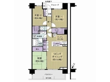 【千葉県/千葉市中央区南町】グランシーナ蘇我ザ・プレミアム 間取り図