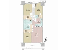 【千葉県/千葉市中央区新宿】DC．FORT千葉中央 間取り図