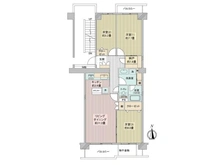 【千葉県/千葉市美浜区高洲】新稲毛ガーデンタワーB棟 間取り図