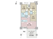 【千葉県/千葉市花見川区幕張町】ヴェレーナ幕張 間取り図