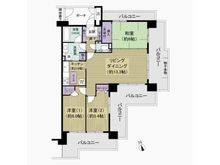 【千葉県/習志野市大久保】グラン・コート大久保ＩＩセントラルアベニュー171 間取り図